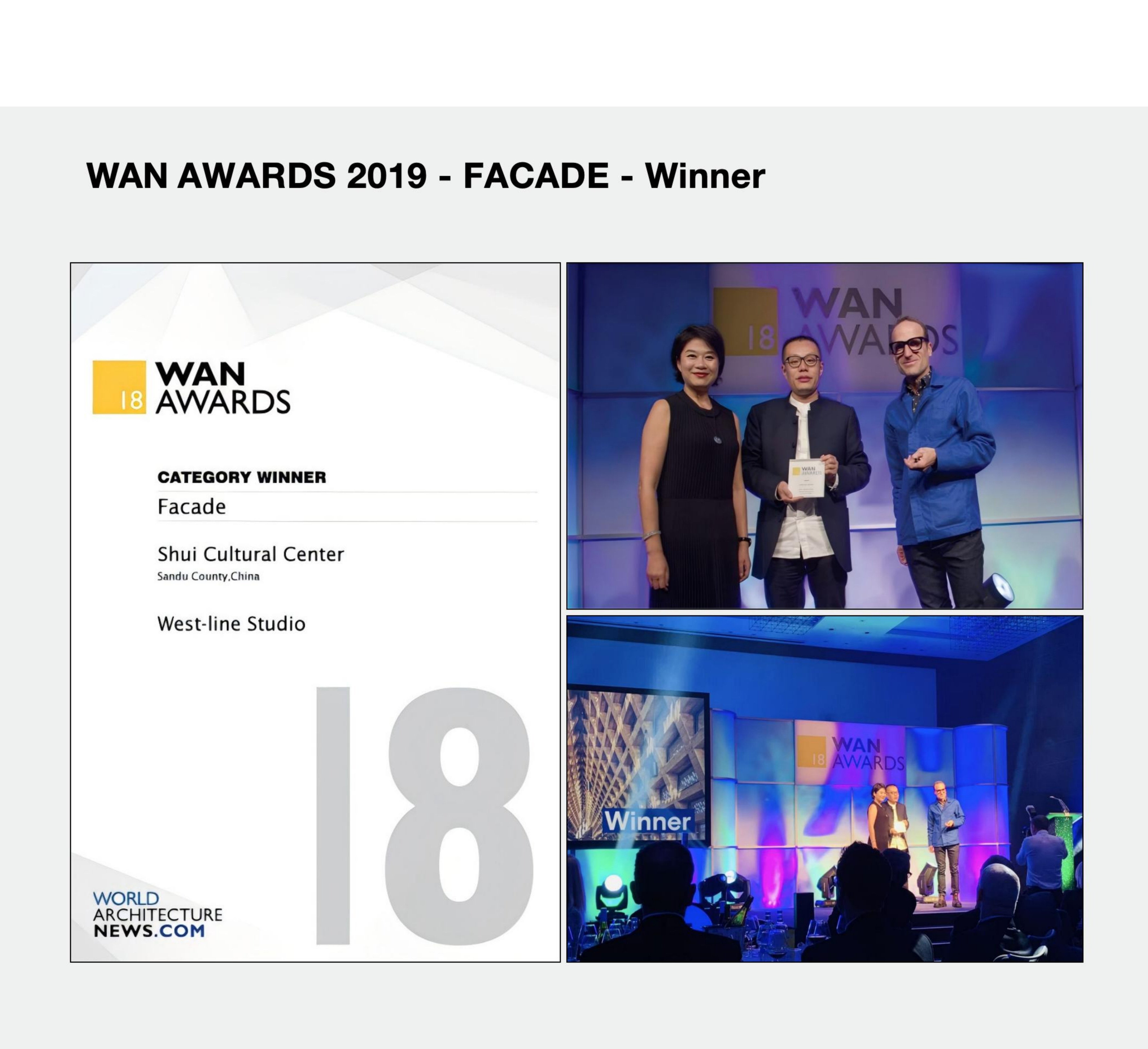 WAN Awards 2018 — Façade