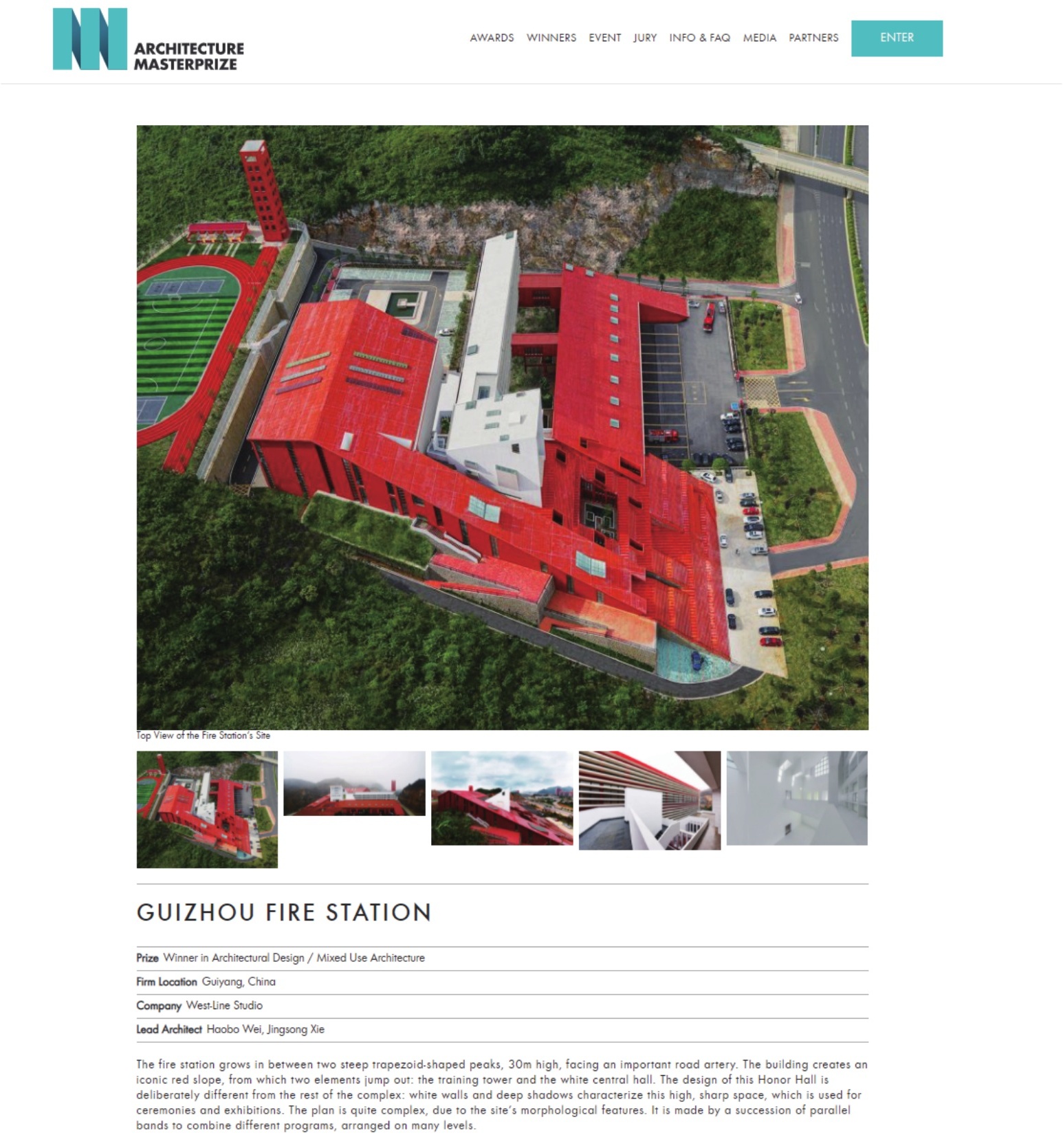 Guizhou Fire Station — AMP 2018, Mixed Use Architecture