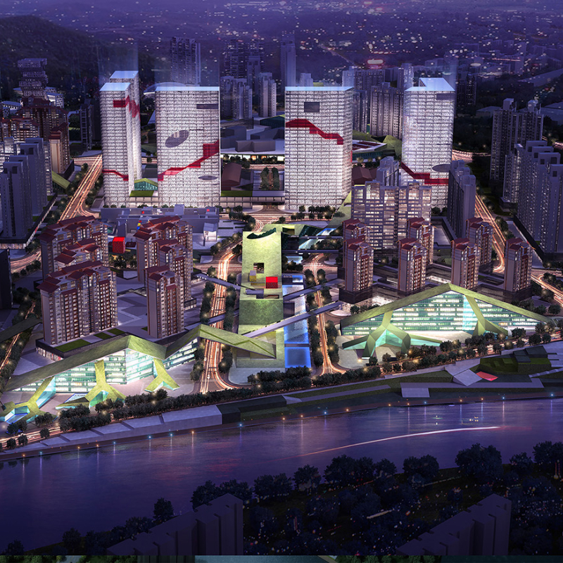 Urban Design and Renovation of Guisheng City