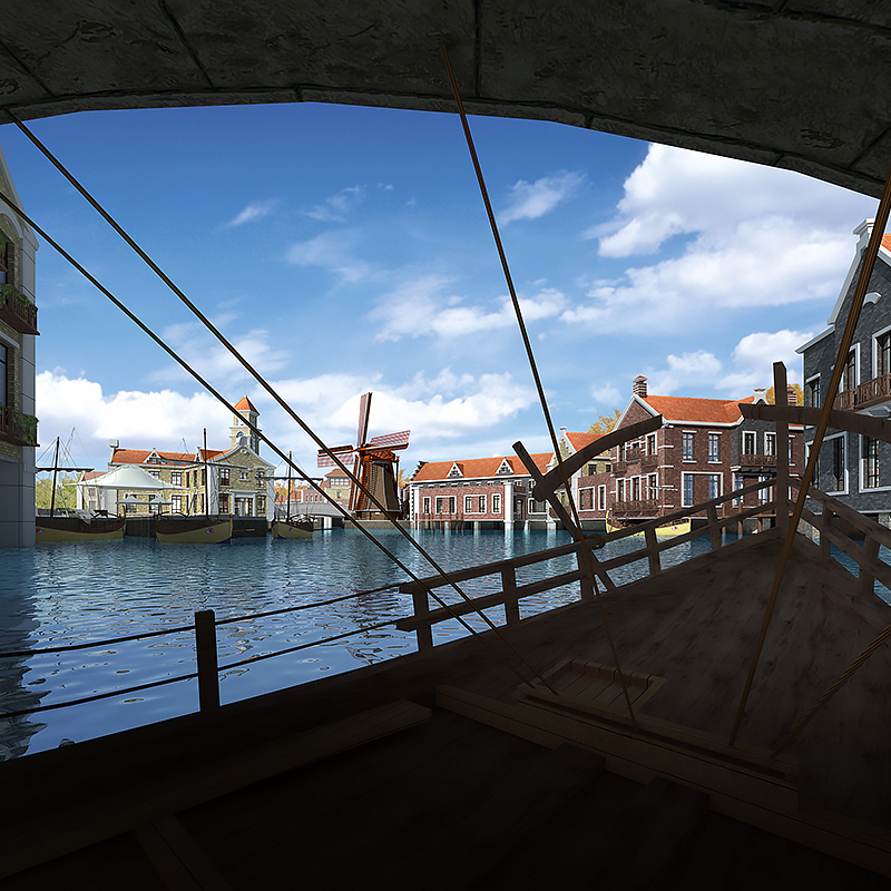 Bergen Dutch-Style Town