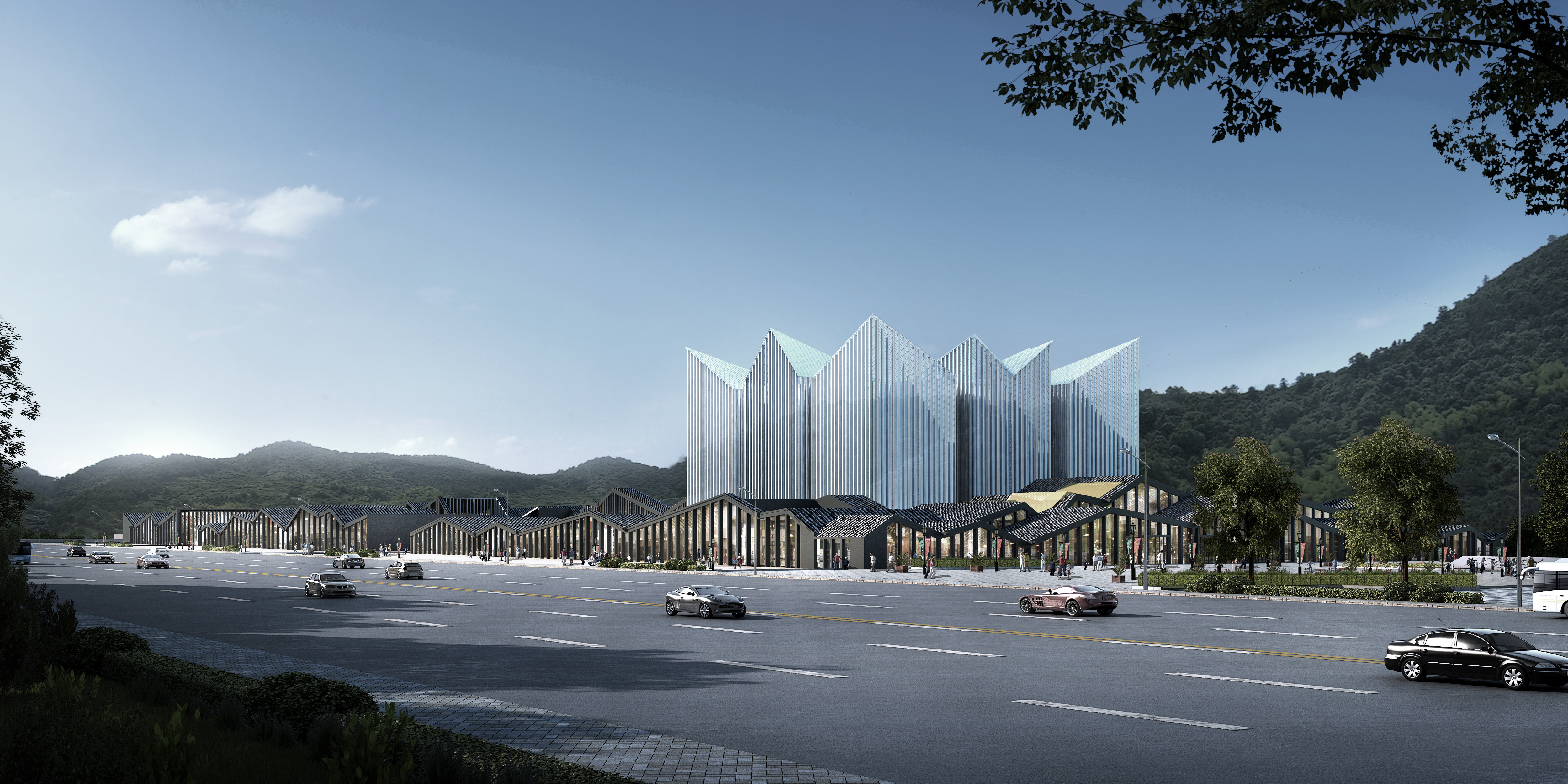 Cengong Visitor Center & Hot Spring Resort