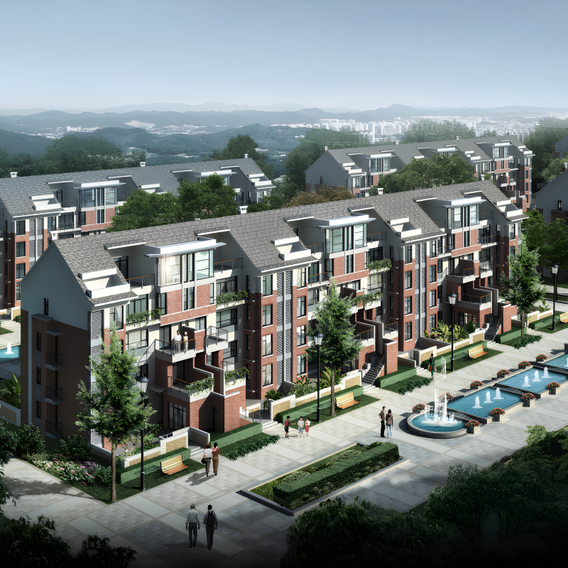 Vanke Golden Domain Residence-Garden Villa and High-rise Community