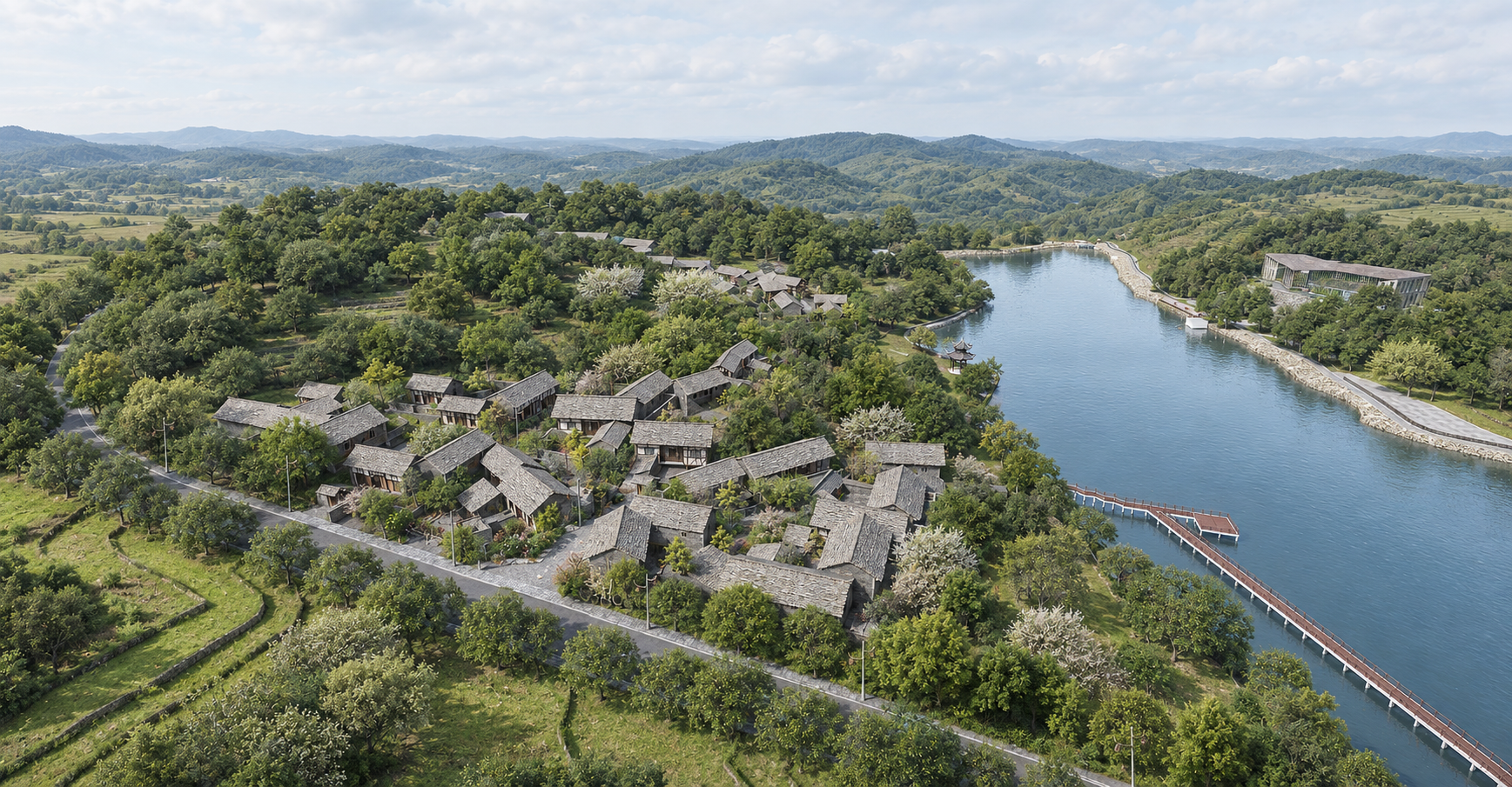 Twenty-Four Courtyard Complex in Chetian Village — 1