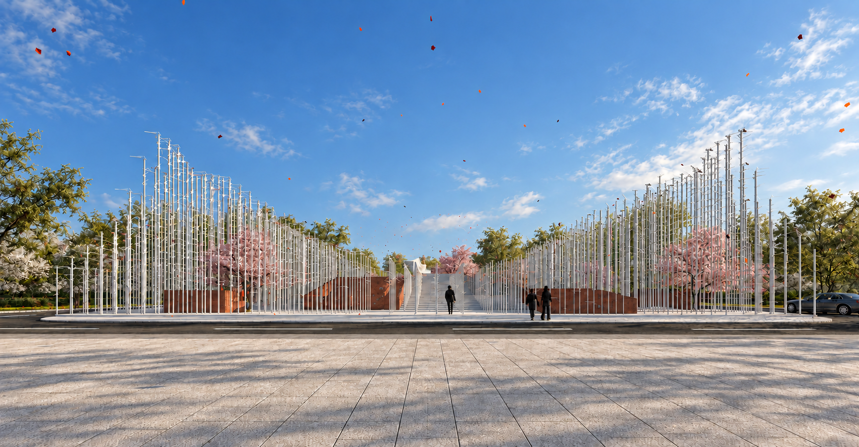 Alumni Grove Memorial, Tianjin Polytechnic University — 1
