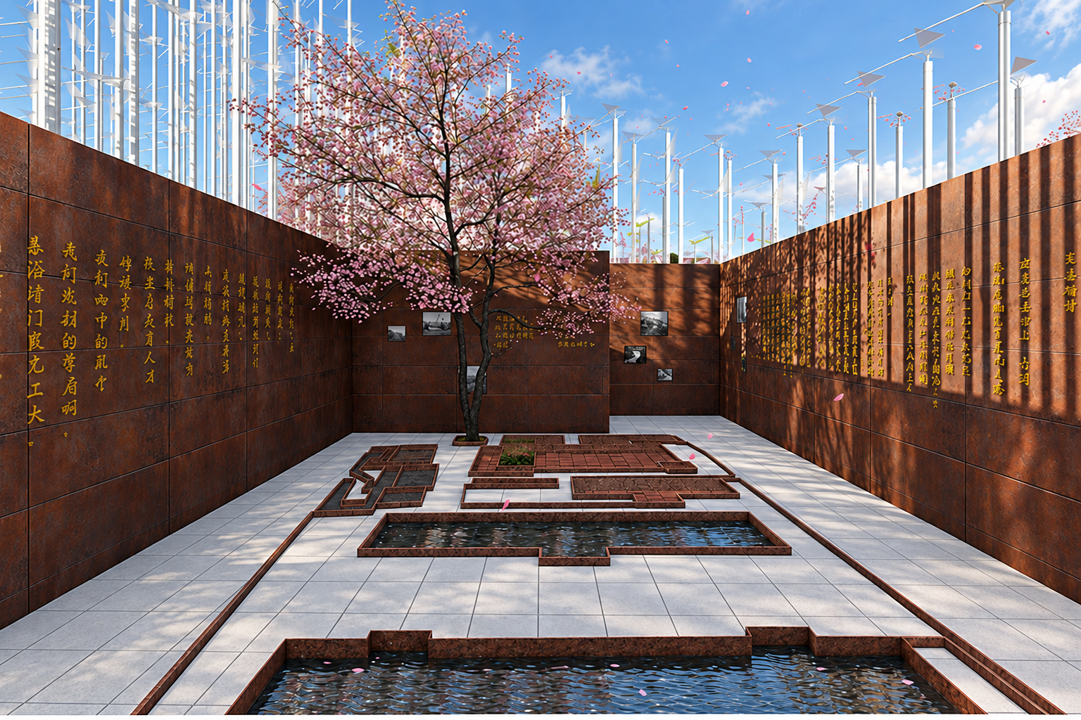 Alumni Grove Memorial, Tianjin Polytechnic University — 8