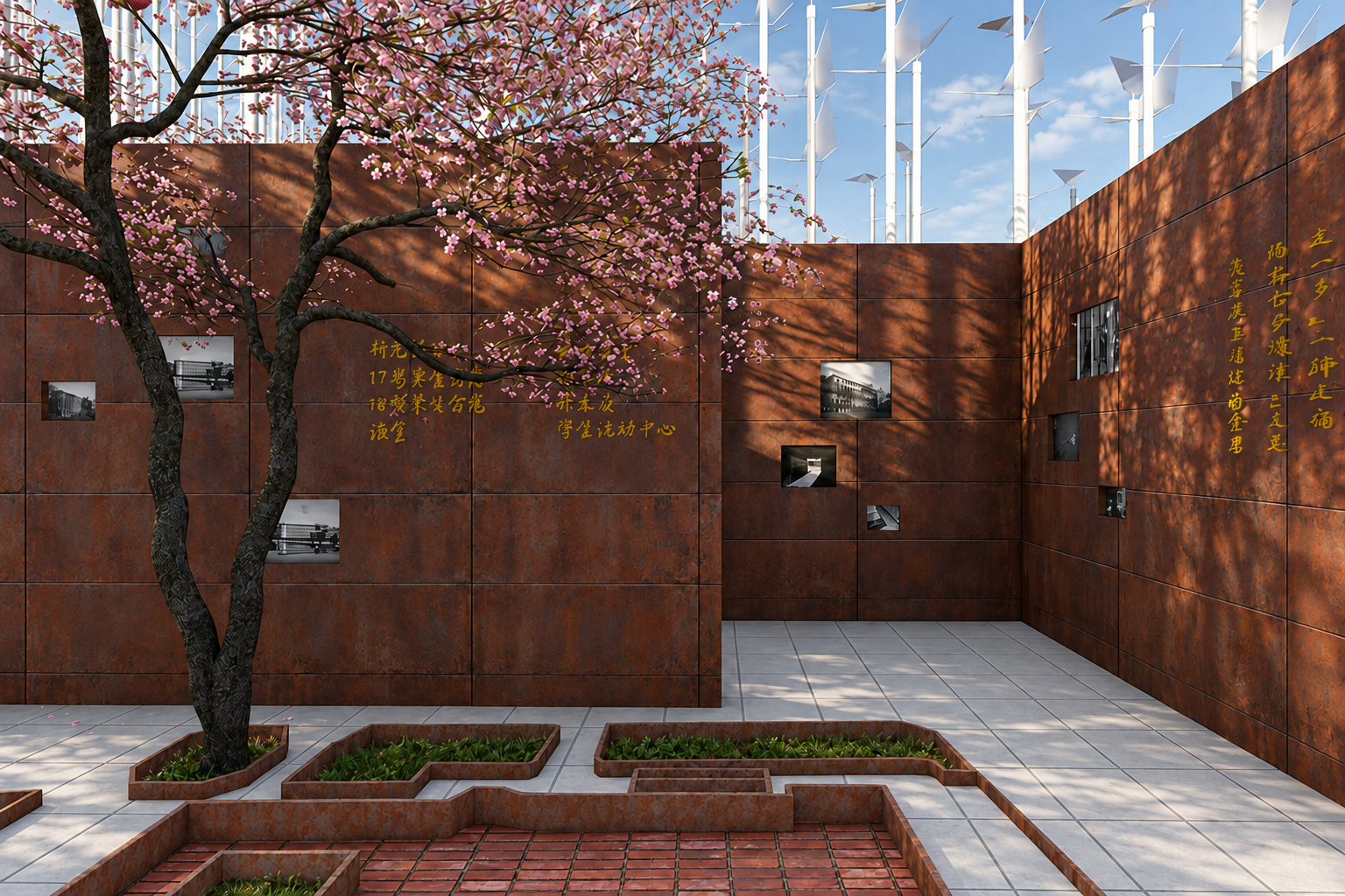 Alumni Grove Memorial, Tianjin Polytechnic University — 9