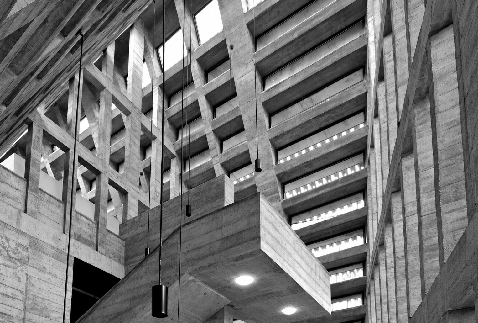 West-line Studio — concrete interior and light
