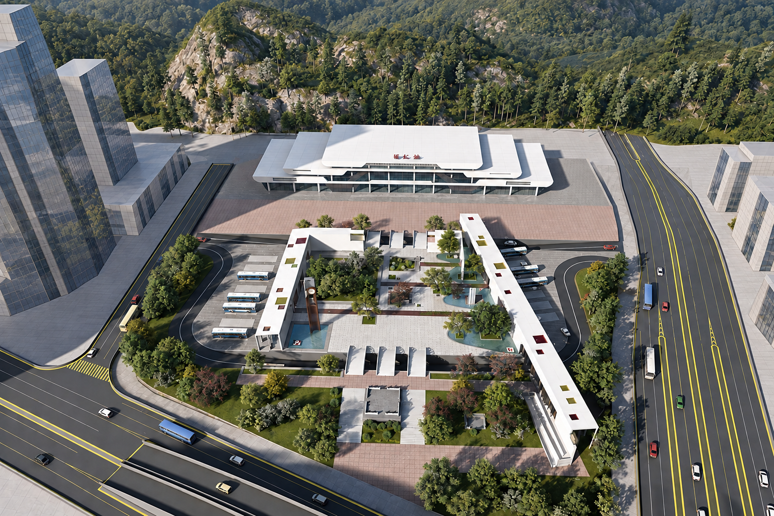 Tongren Railway Station Square — 3