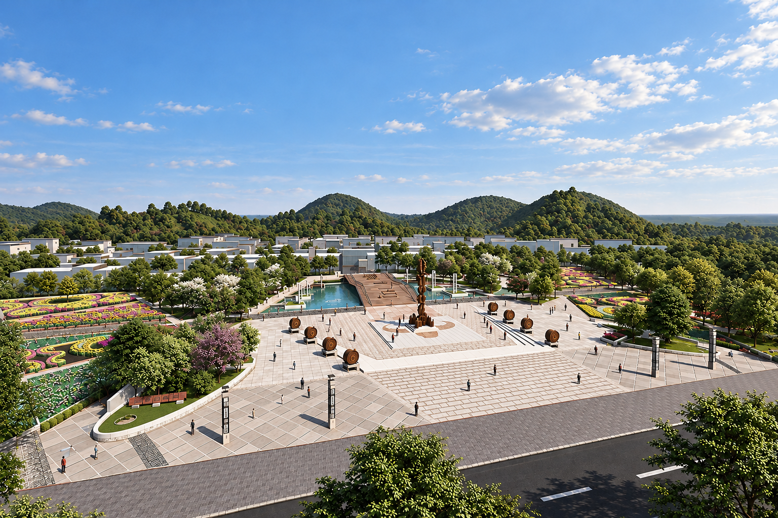 Zhenfeng Longchang Town Landscape Square — 4