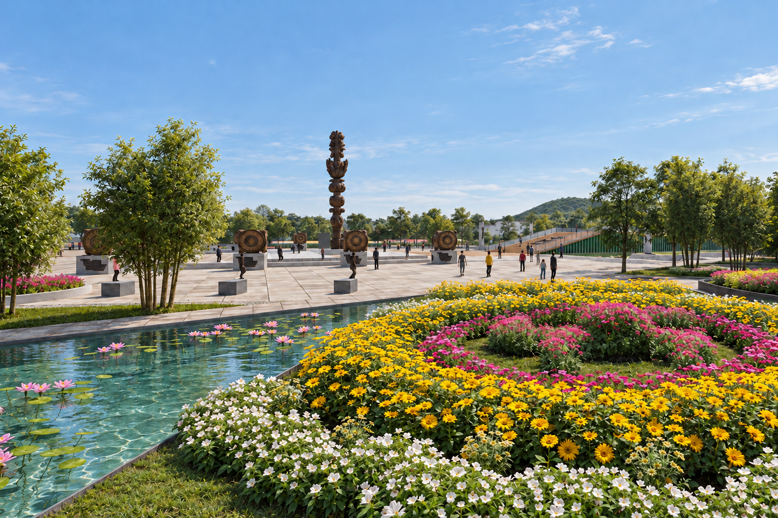 Zhenfeng Longchang Town Landscape Square — 7