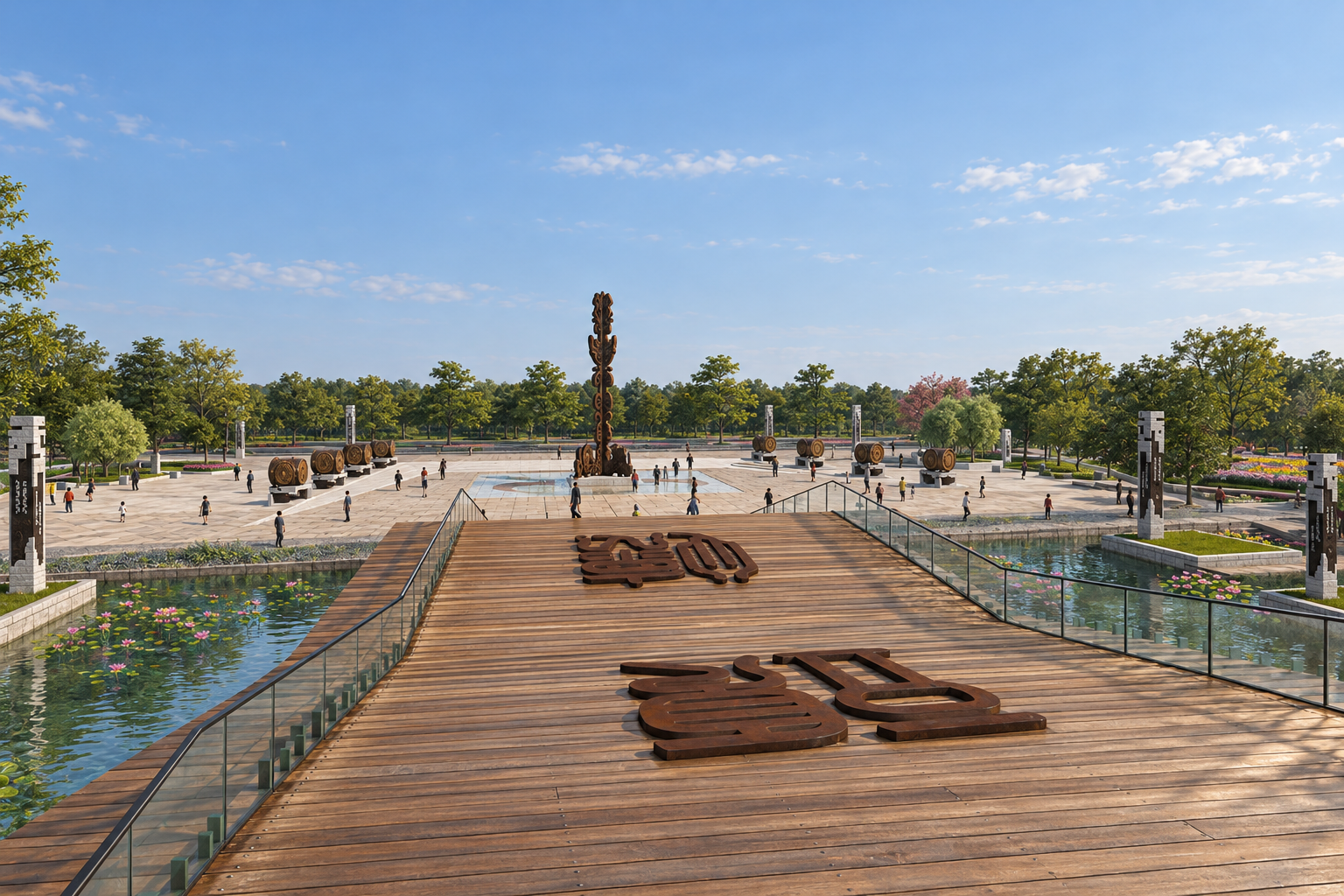Zhenfeng Longchang Town Landscape Square — 11