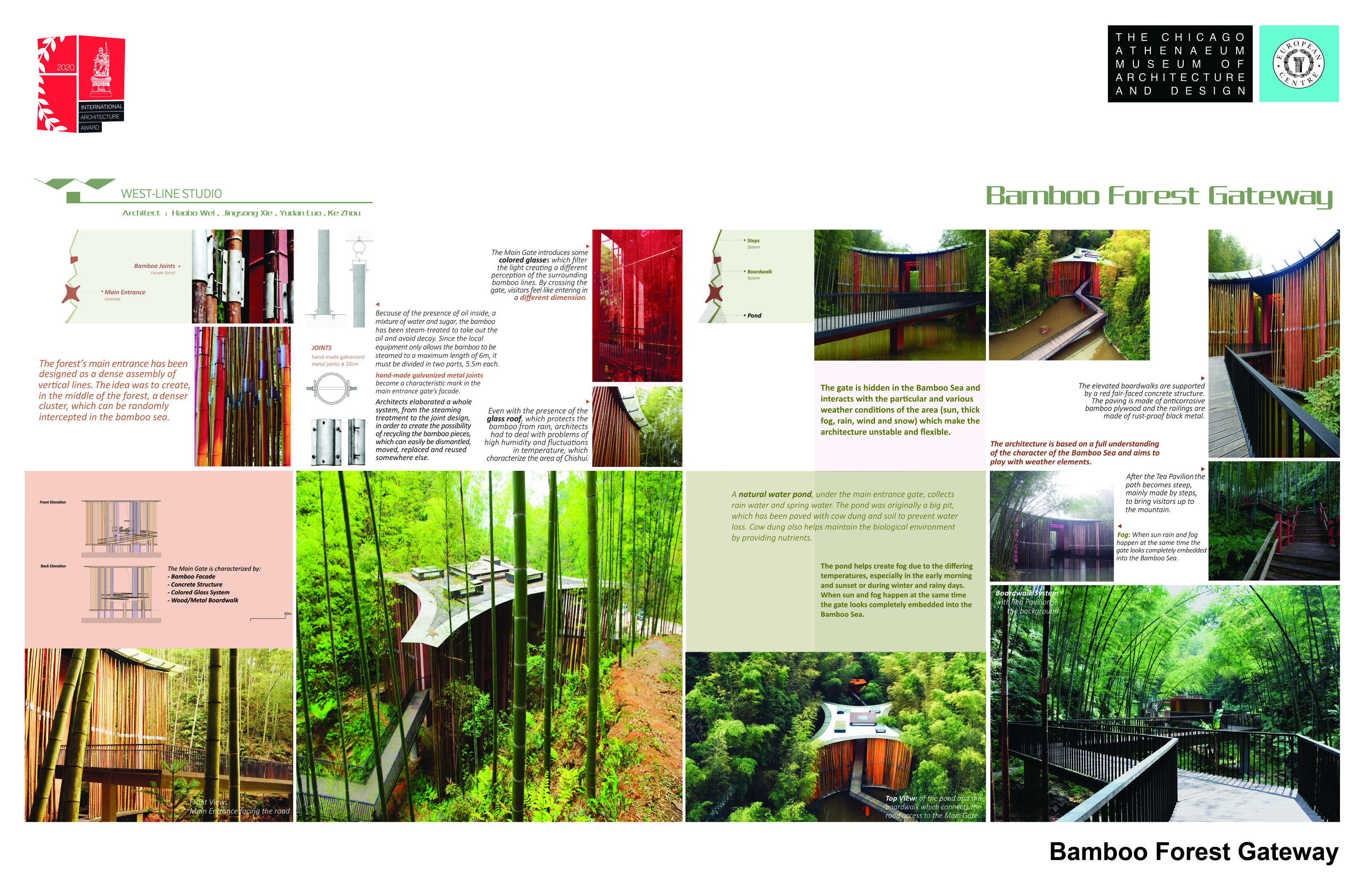 Bamboo Forest Gateway — exhibition panel 2