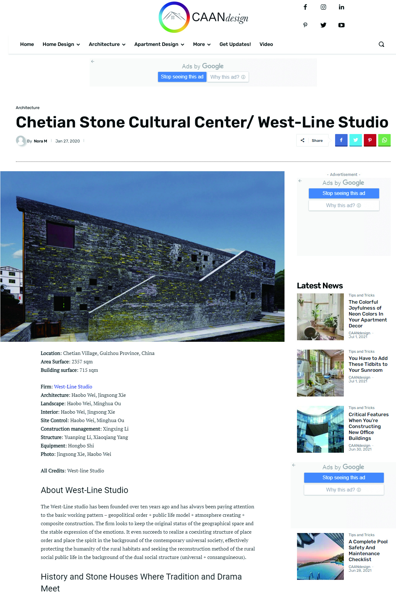 Chetian Stone Cultural Center / West-Line Studio
