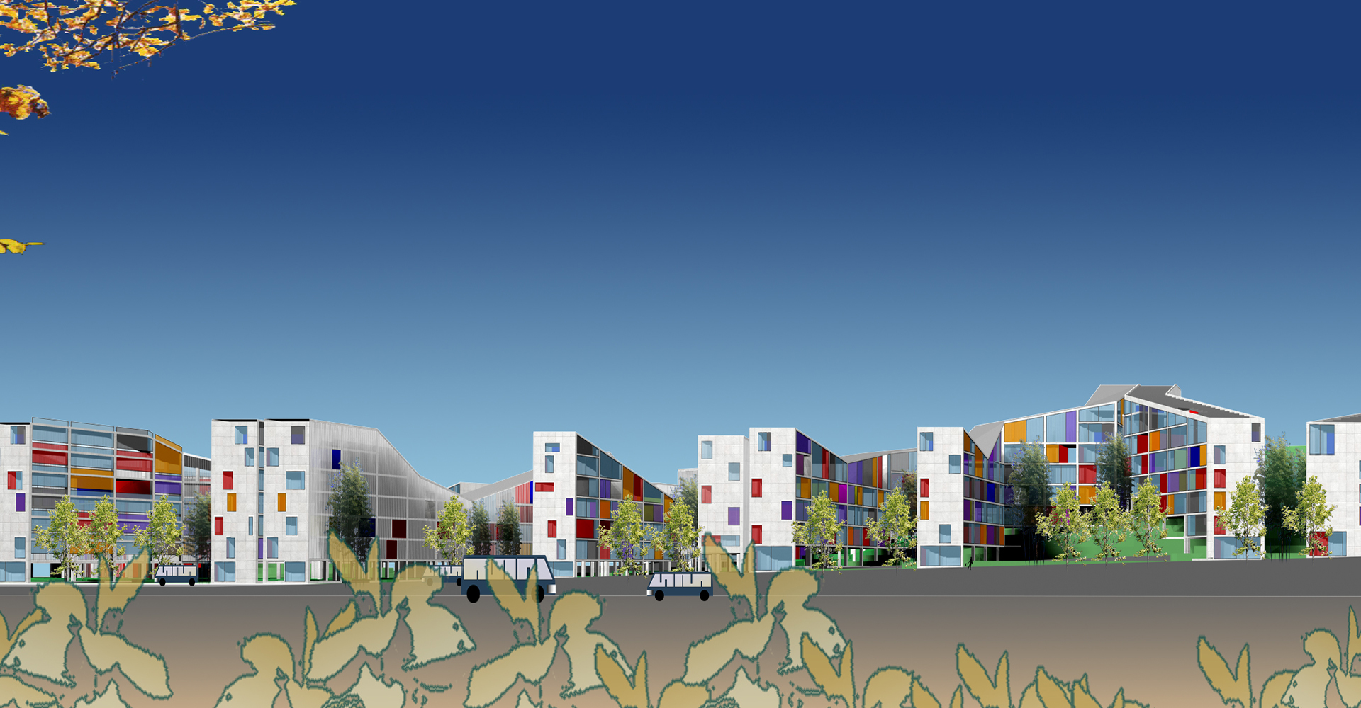 Flower-Stream Garden Residential Community — 1