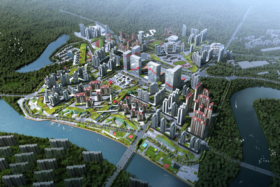 Urban Design and Renovation of Guisheng City — 3