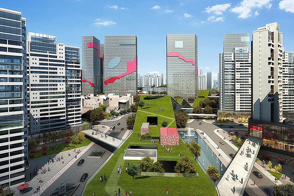 Urban Design and Renovation of Guisheng City — 4