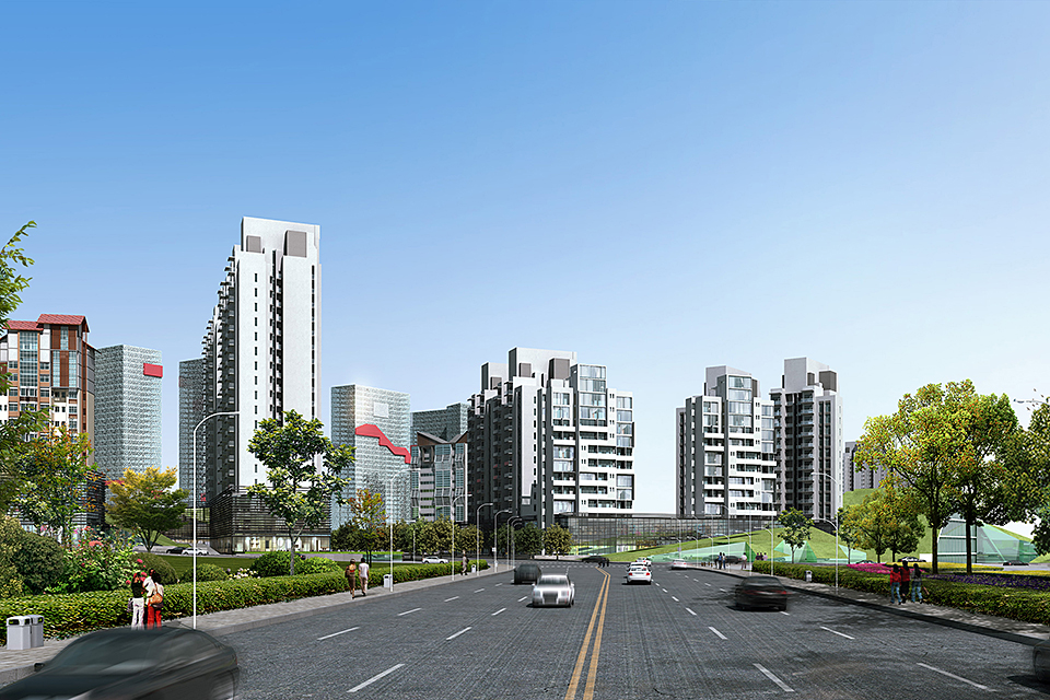 Urban Design and Renovation of Guisheng City — 7
