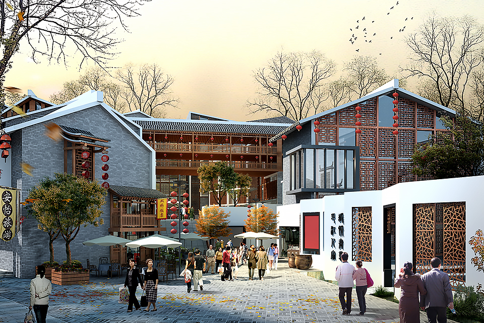 Yinjiang Yanjia Ancestral Hall Cultural Street Restoration Project — 2