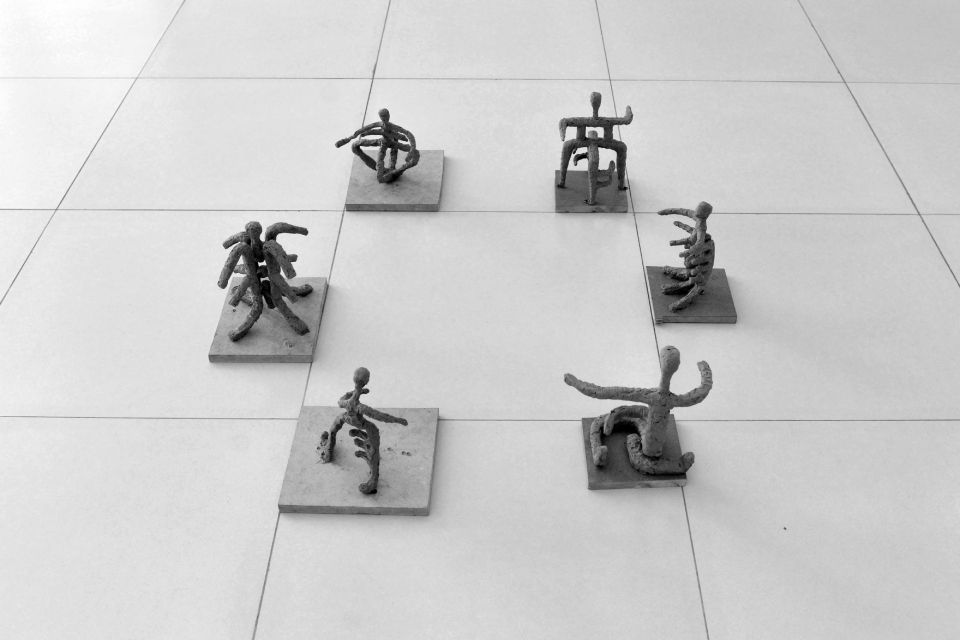 Shuishu Script Square Sculpture — 3