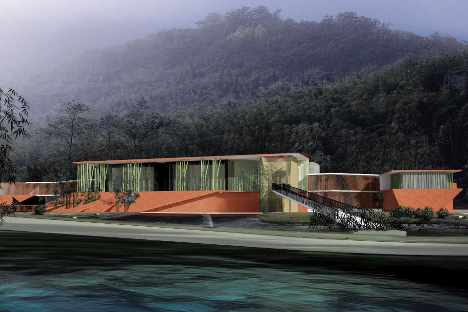 Chishui Visitor Center & Yangtze Peninsula Administrative Complex — 1