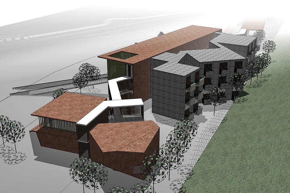 Chishui Visitor Center & Yangtze Peninsula Administrative Complex — 2