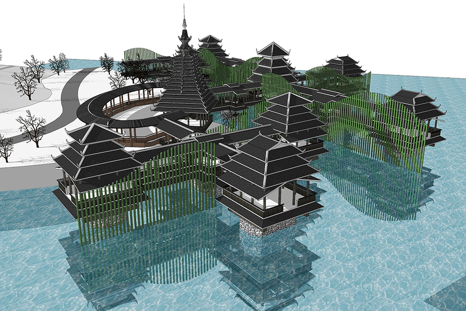 Yang Asha Bamboo Sea Tourist Pier — 2