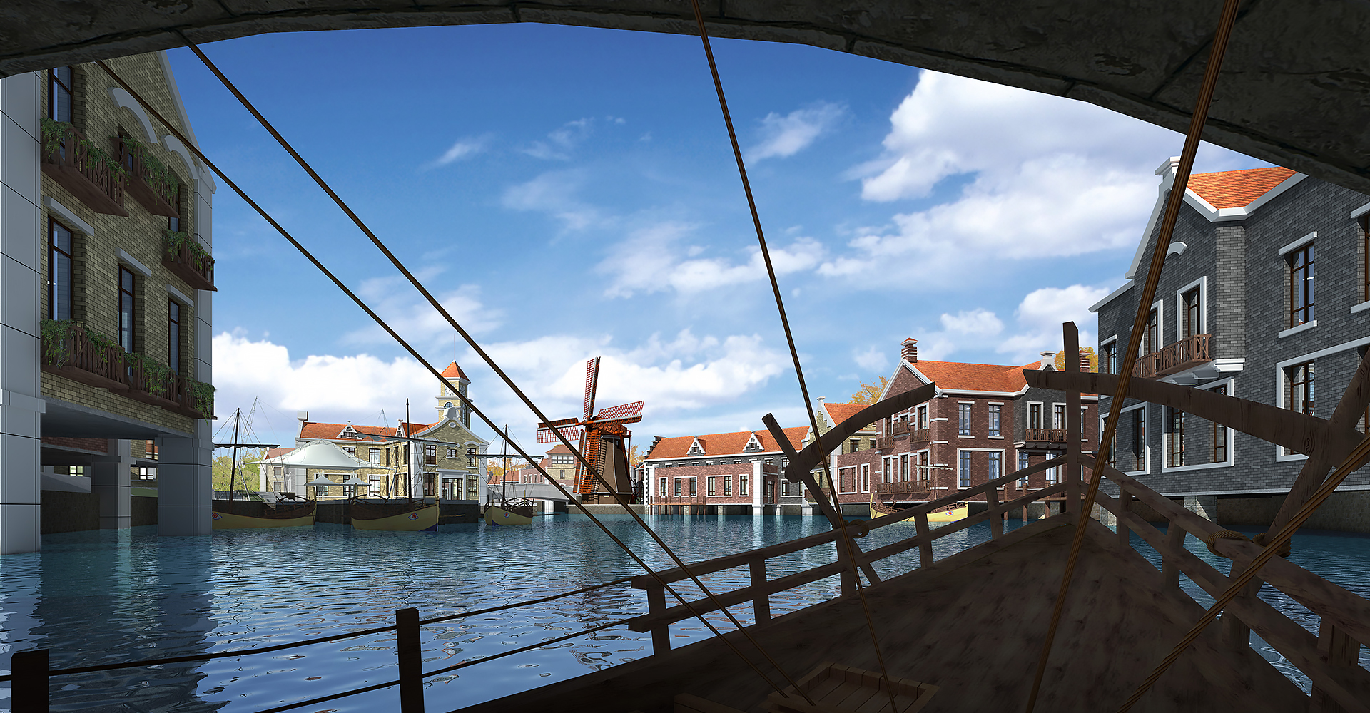Bergen Dutch-Style Town — 1