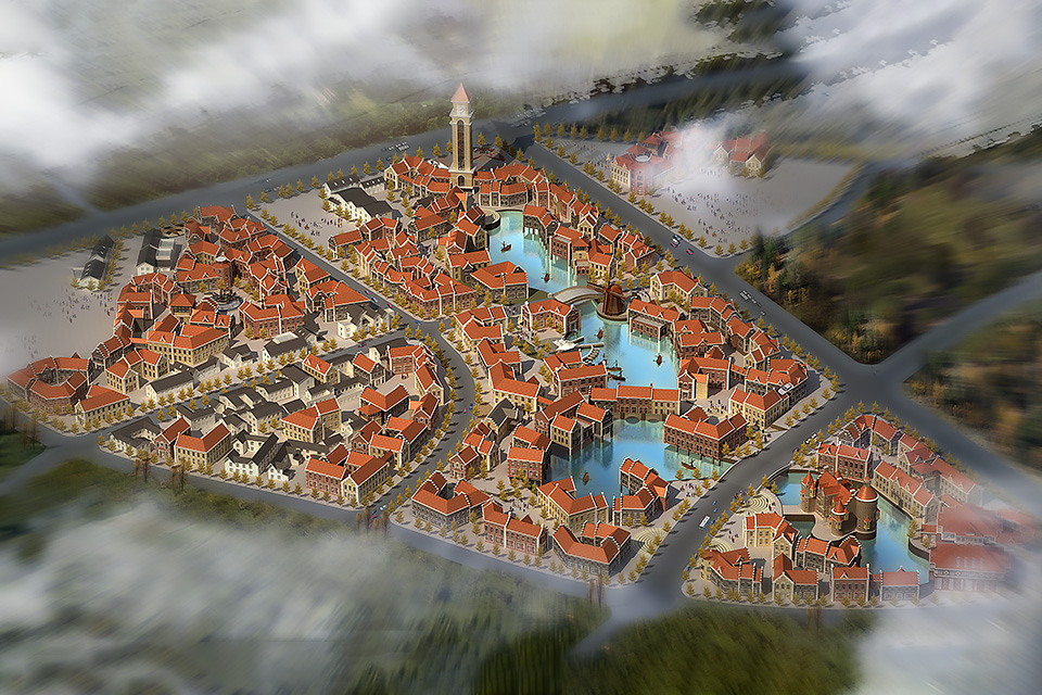 Bergen Dutch-Style Town — 2