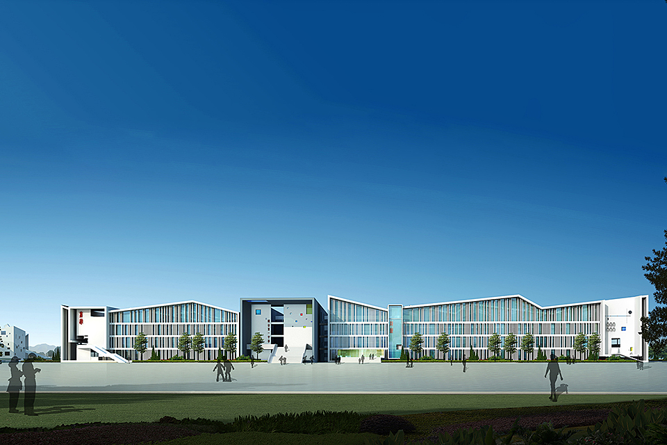 Dushan middle school and high school — 2