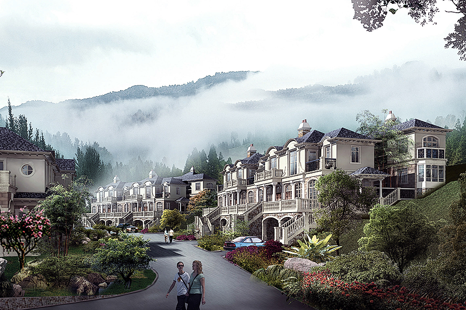 Qianling Garden Townhouse & Single House Community — 2