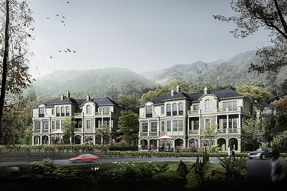 Qianling Garden Townhouse & Single House Community — 3