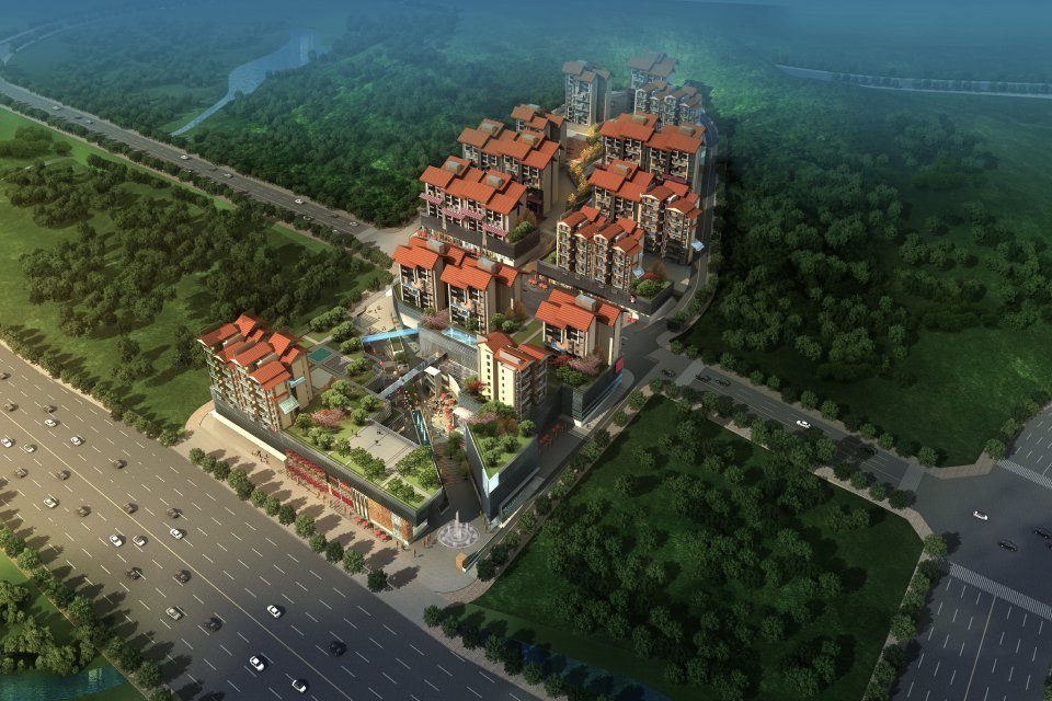 Pianpo Hillside Retail & Residence Complex — 2