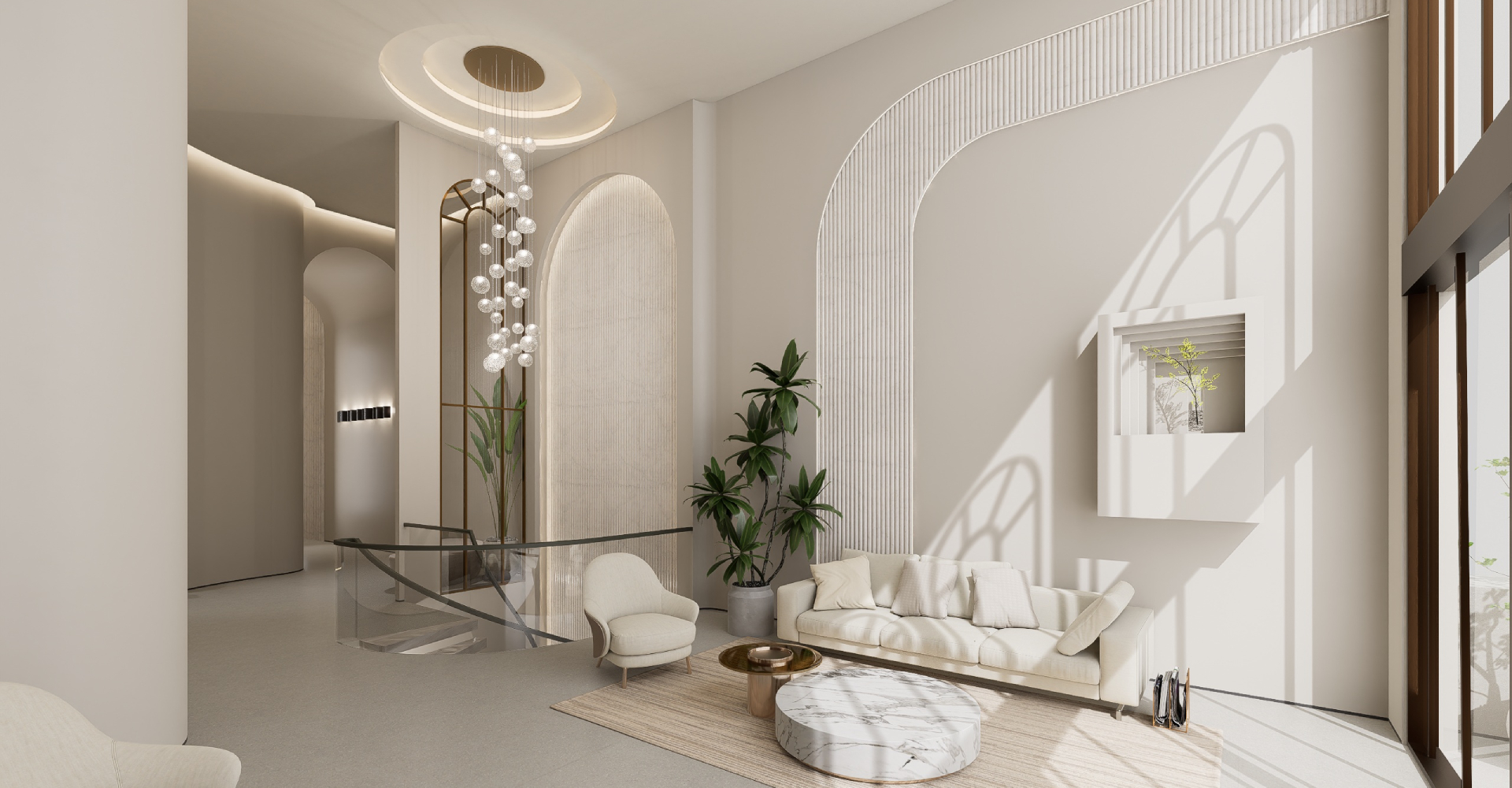 INDOOR-Manhattan Edenview Garden High-Rise Complex — 1