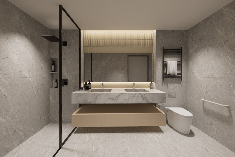 INDOOR-Manhattan Edenview Garden High-Rise Complex — 32