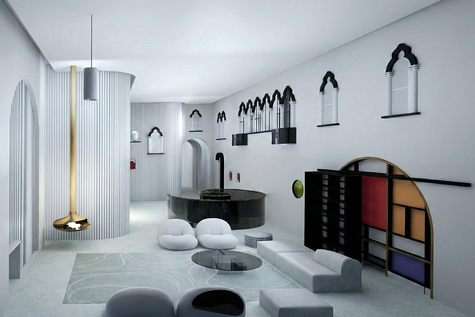 INDOOR-Manhattan Edenview Garden High-Rise Complex Lobby — 4