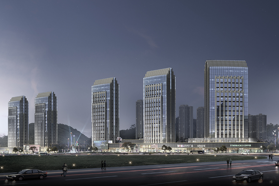 Yunshuiyao Residential Complex — High-Rise Apartments and a Spanish-Style Villa Community — 3