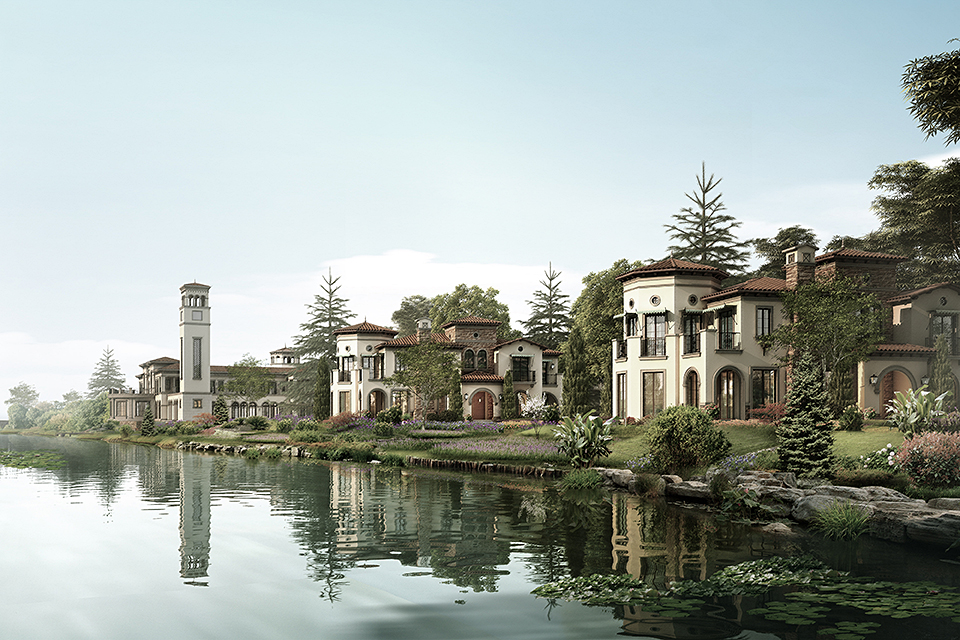 Yunshuiyao Residential Complex — High-Rise Apartments and a Spanish-Style Villa Community — 4