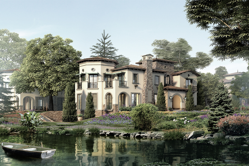 Yunshuiyao Residential Complex — High-Rise Apartments and a Spanish-Style Villa Community — 5