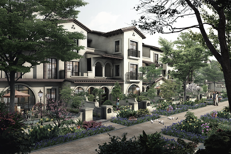 Yunshuiyao Residential Complex — High-Rise Apartments and a Spanish-Style Villa Community — 7
