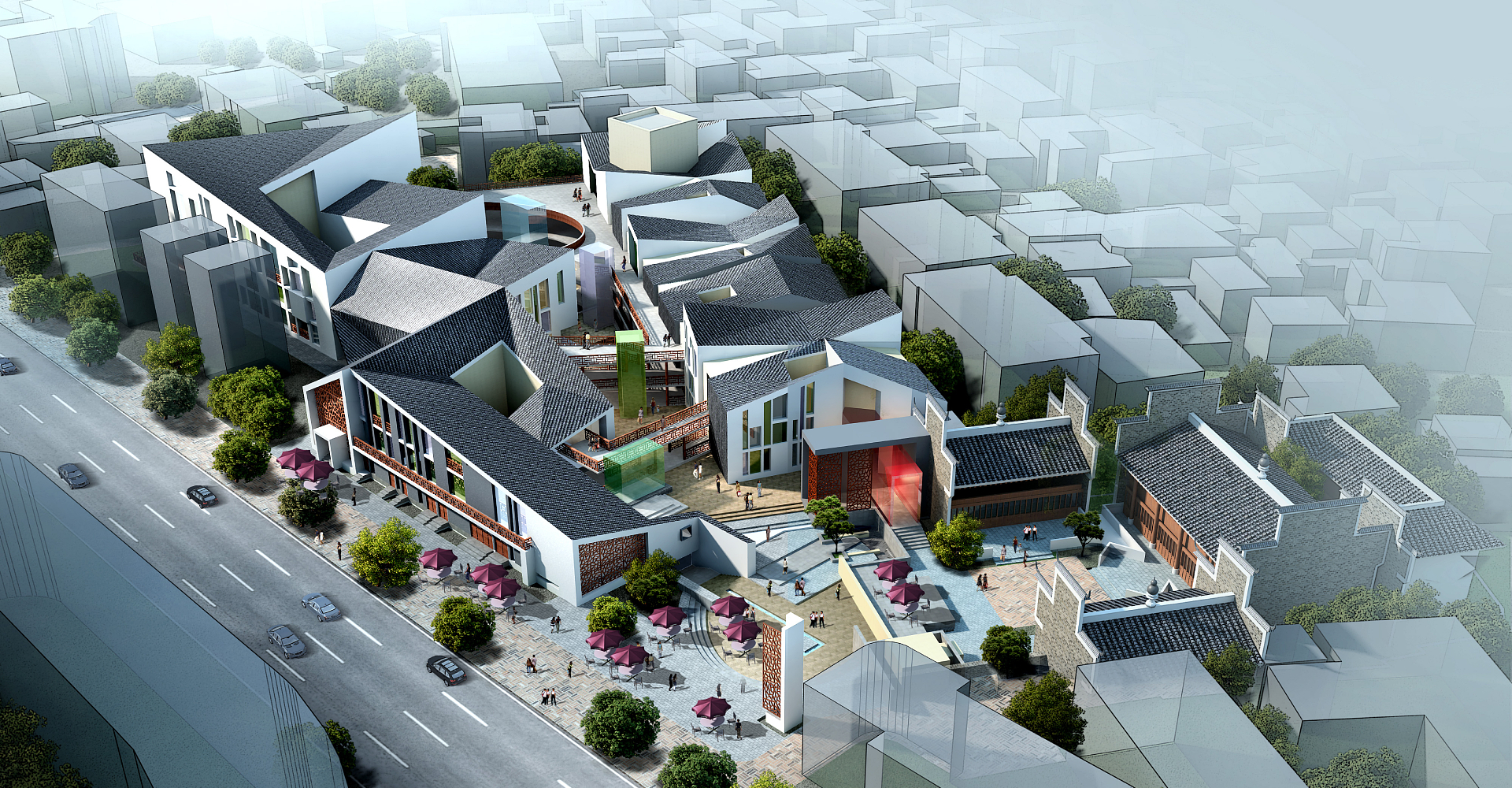 Commercial Redevelopment of the Yan Family Ancestral Hall — 1