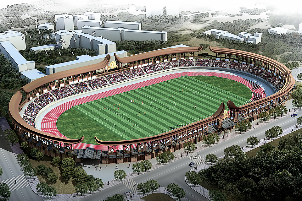 Yinjiang Ethnic Stadium — 2