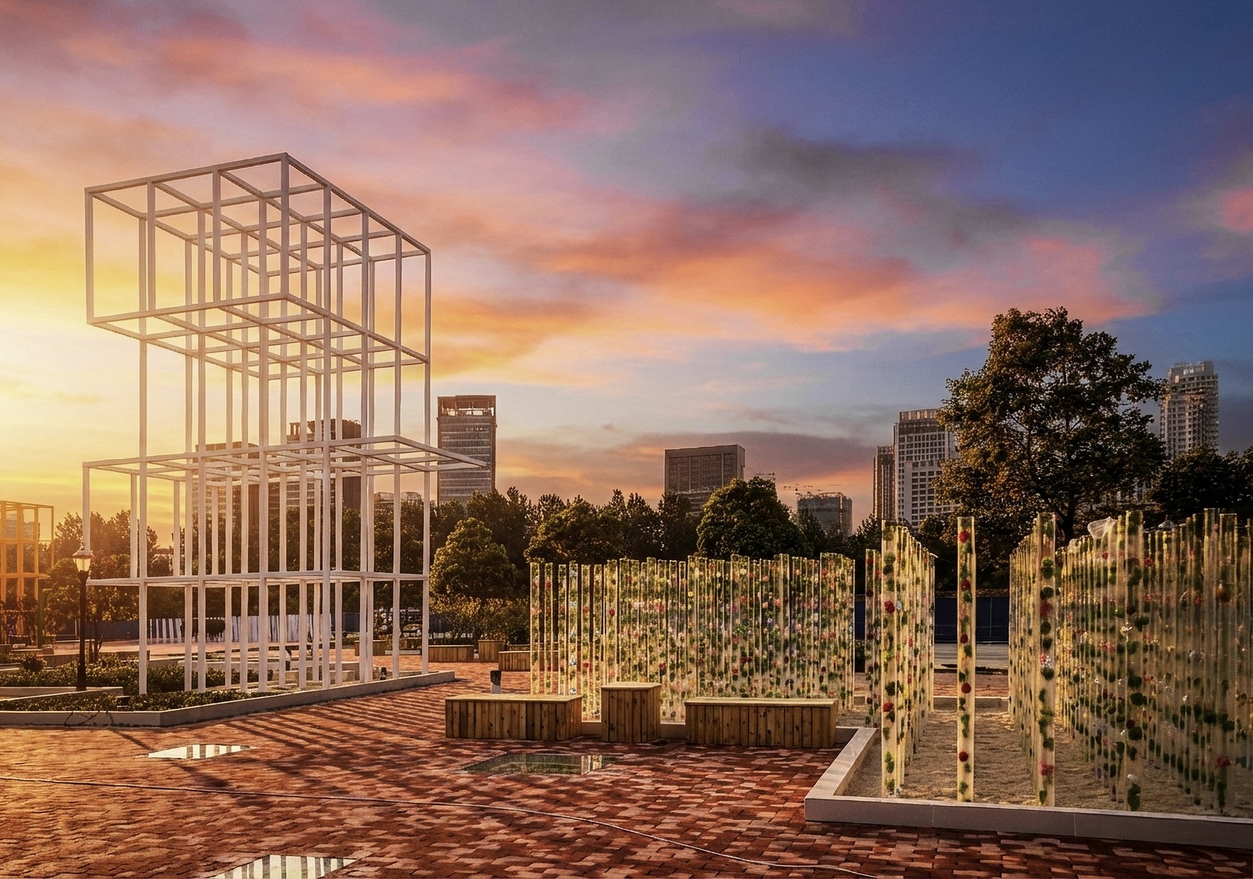 TianTian Network Garden Landscape