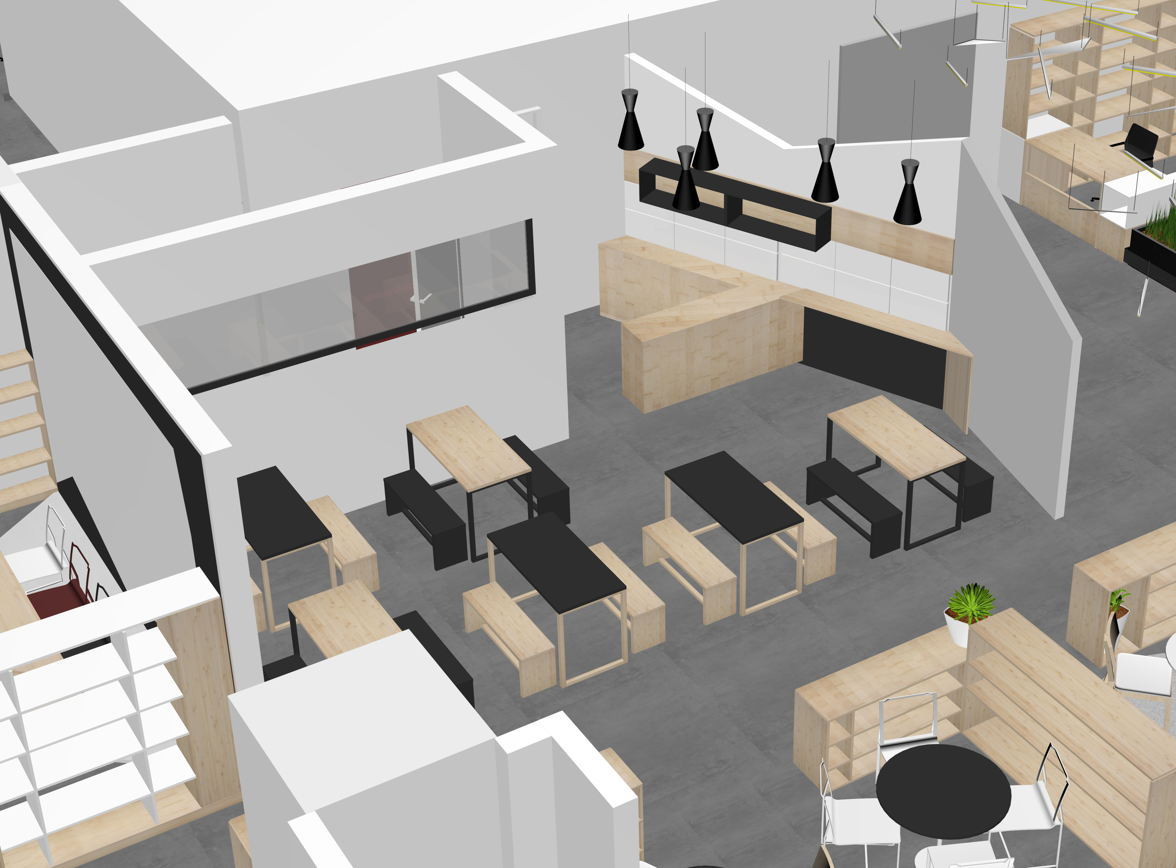 Shared meeting space