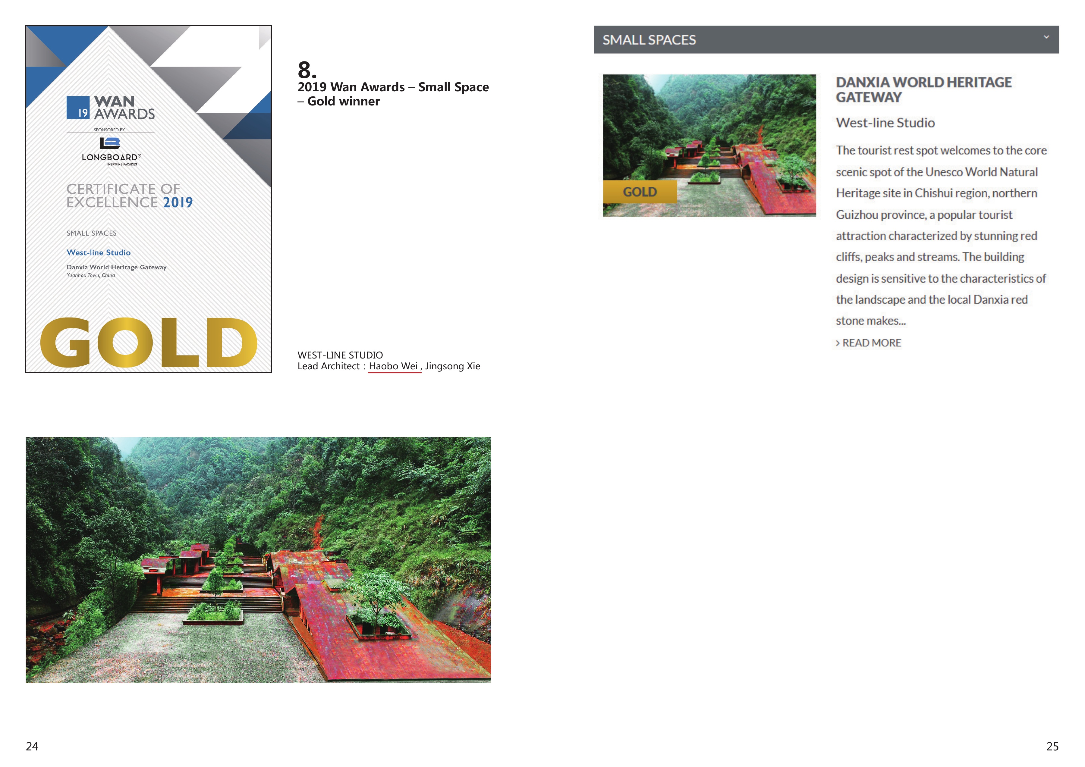 WAN Awards 2019 — Small Spaces, Gold