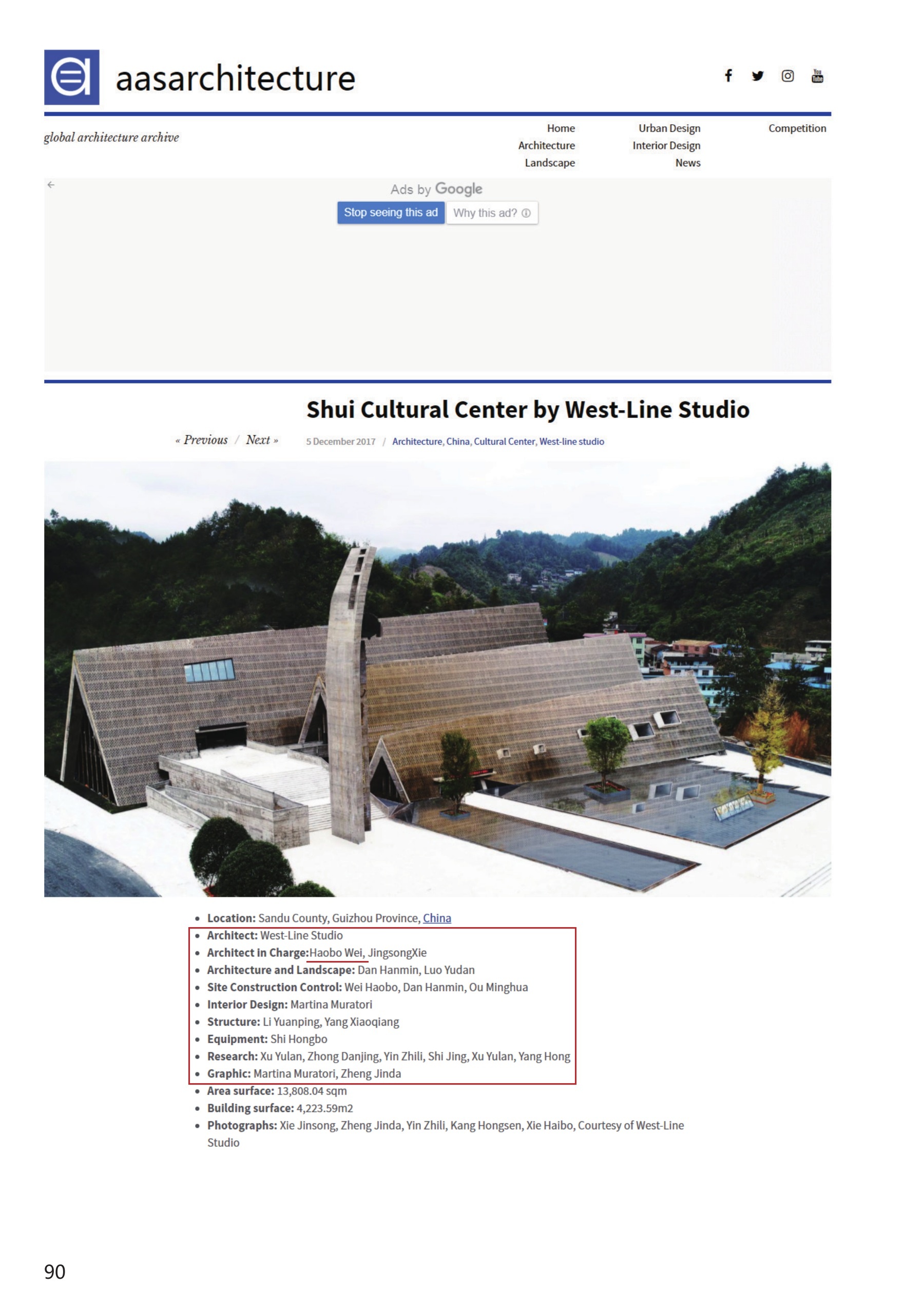 World Architecture Festival 2018 — Display Shortlist