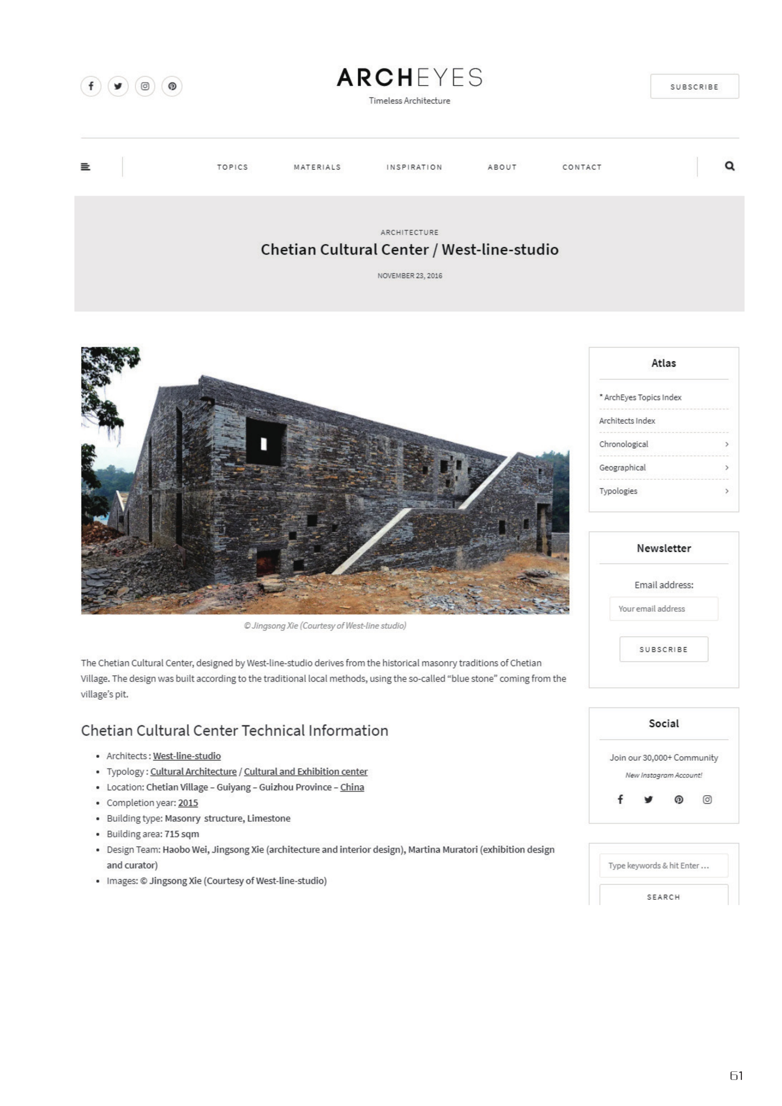 Chetian Cultural Center / West-line-studio