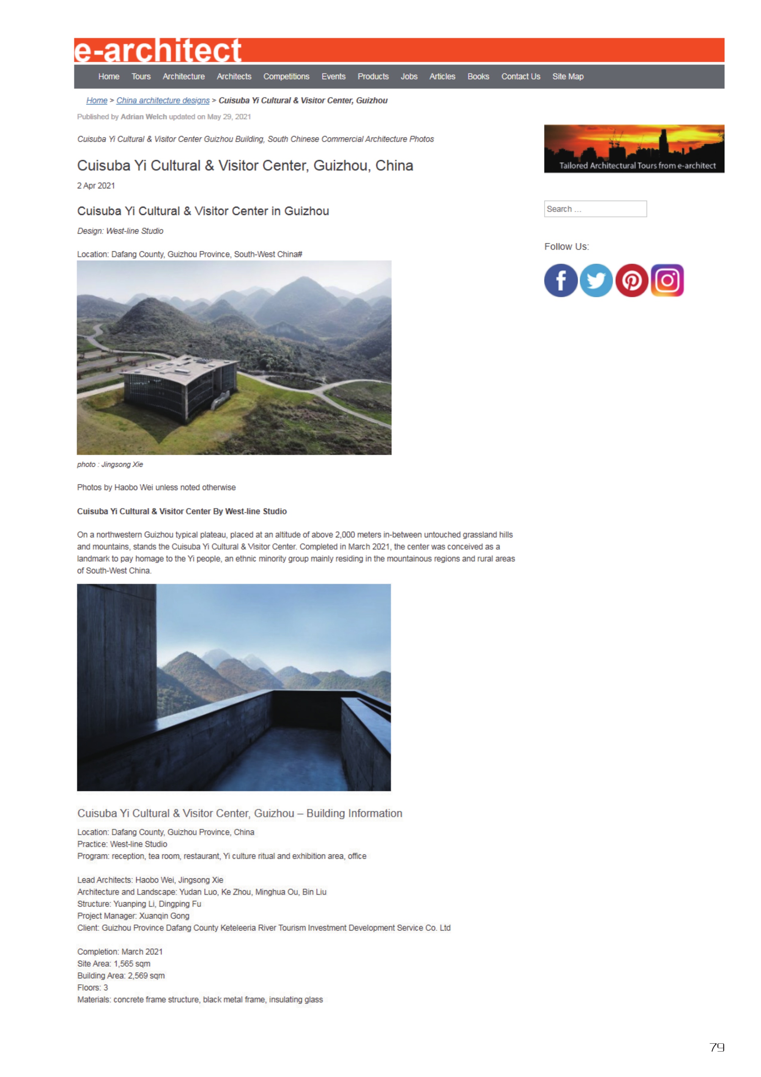 Cuisuba Yi Cultural & Visitor Center in Guizhou