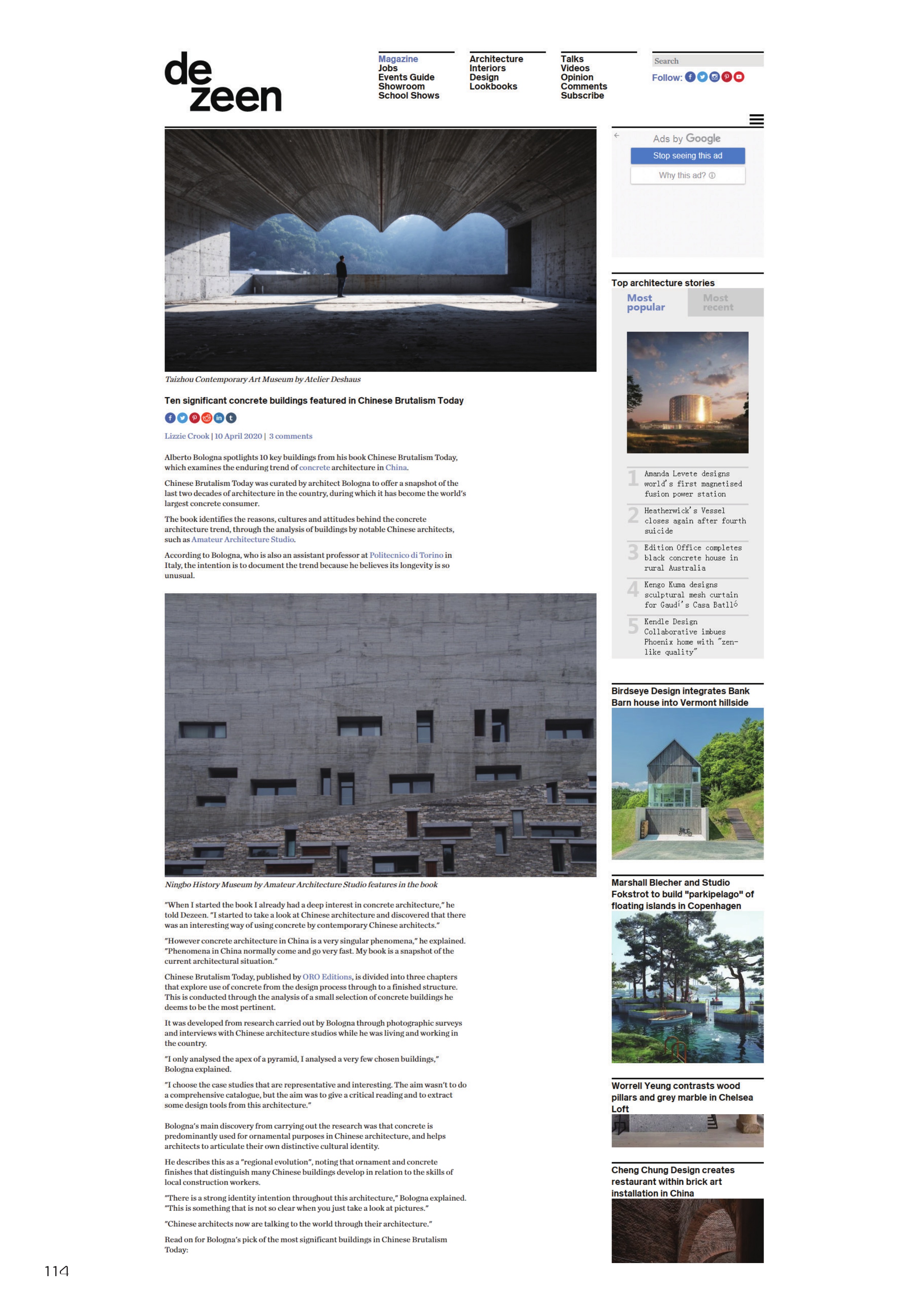 Ten significant concrete buildings featured in Chinese Brutalism Today