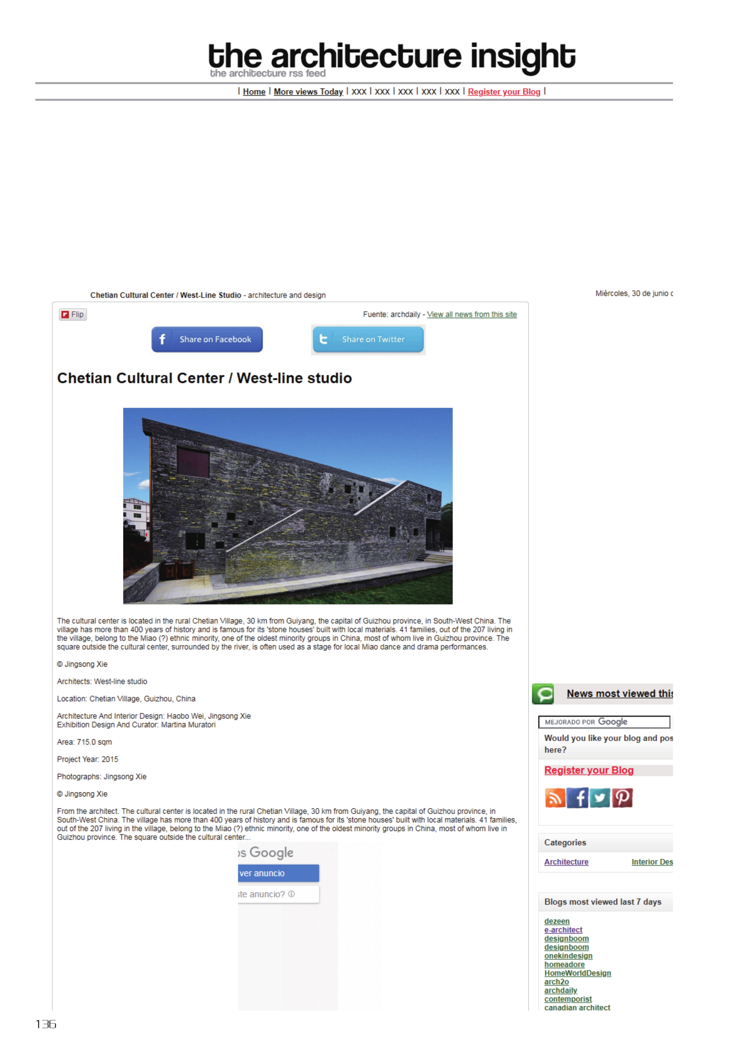 Chetian Cultural Center / West-line studio