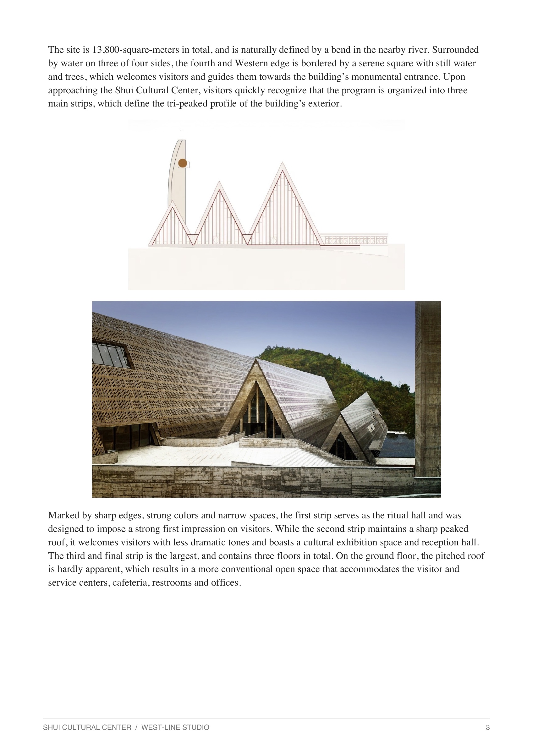 Architectural Details: Shui Cultural Center by West-Line Studio